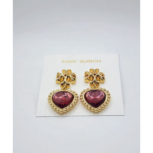 Tory Burch Roxanne Heart Drop earrings